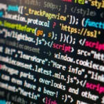 Highlighted programming code on a dark screen representing TypeScript AI agent pipelines