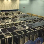 CERN datacenter server racks, representing standardized RHEL golden image infrastructure