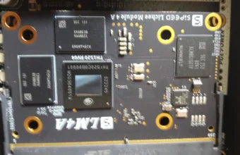 RISC-V Sipeed LM4A daughter board, representing custom-instruction hardware for Ubuntu deployments