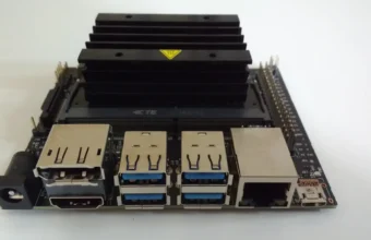 NVIDIA Jetson Nano developer kit representing a local edge AI appliance test environment