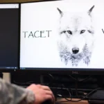 Computer monitor in a U.S. Air Force cyber defense exercise, representing WordPress vulnerability response