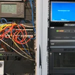 Server rack in an intelligent building representing Kubernetes infrastructure configuration packages