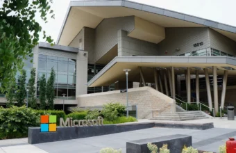 Building 92 on the Microsoft Redmond campus, home to Microsoft AI product teams