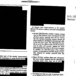 A declassified CIA intelligence document with several paragraphs blacked out by redaction bars