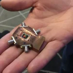 Chalmers quantum processor chip representing post-quantum cryptography planning for Python teams
