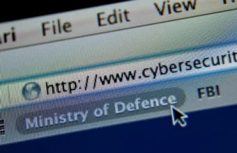 Cybersecurity operations screens at the UK Ministry of Defence
