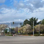 Entrance sign reading Meta, 1 Hacker Way, at Meta's Menlo Park headquarters campus