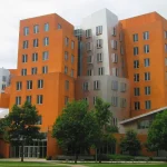 MIT's Stata Center, home to CSAIL, the computer science and AI lab where Liquid AI cofounder Ramin Hasani conducts research