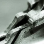 Close-up photograph of several ornate metal keys