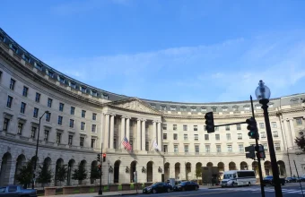 The William Jefferson Clinton Federal Building in Washington D.C., which houses EPA headquarters