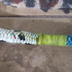 How to Build a Hybrid Post-Quantum Key Exchange in Python With X25519 and ML-KEM Two different ropes spliced together into one continuous line, a visual metaphor for combining two independent cryptographic secrets into one hybrid key
